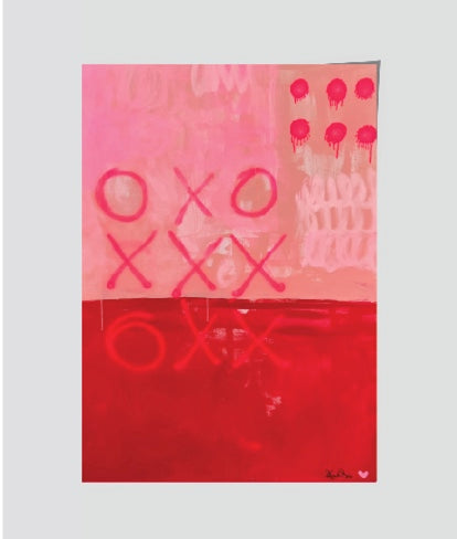 XOXO poster by Jackie Green