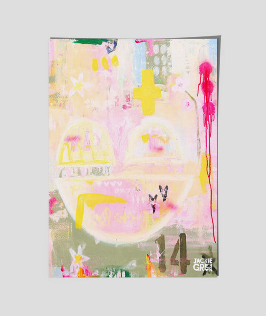 GARDEN OF EDEN - no 2 poster by Jackie Green