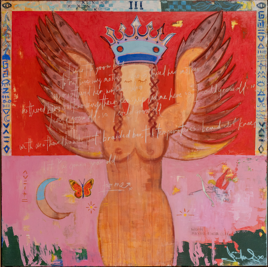 EARTH GIRL  - LAKATA PEOPLE  ( SOLD )