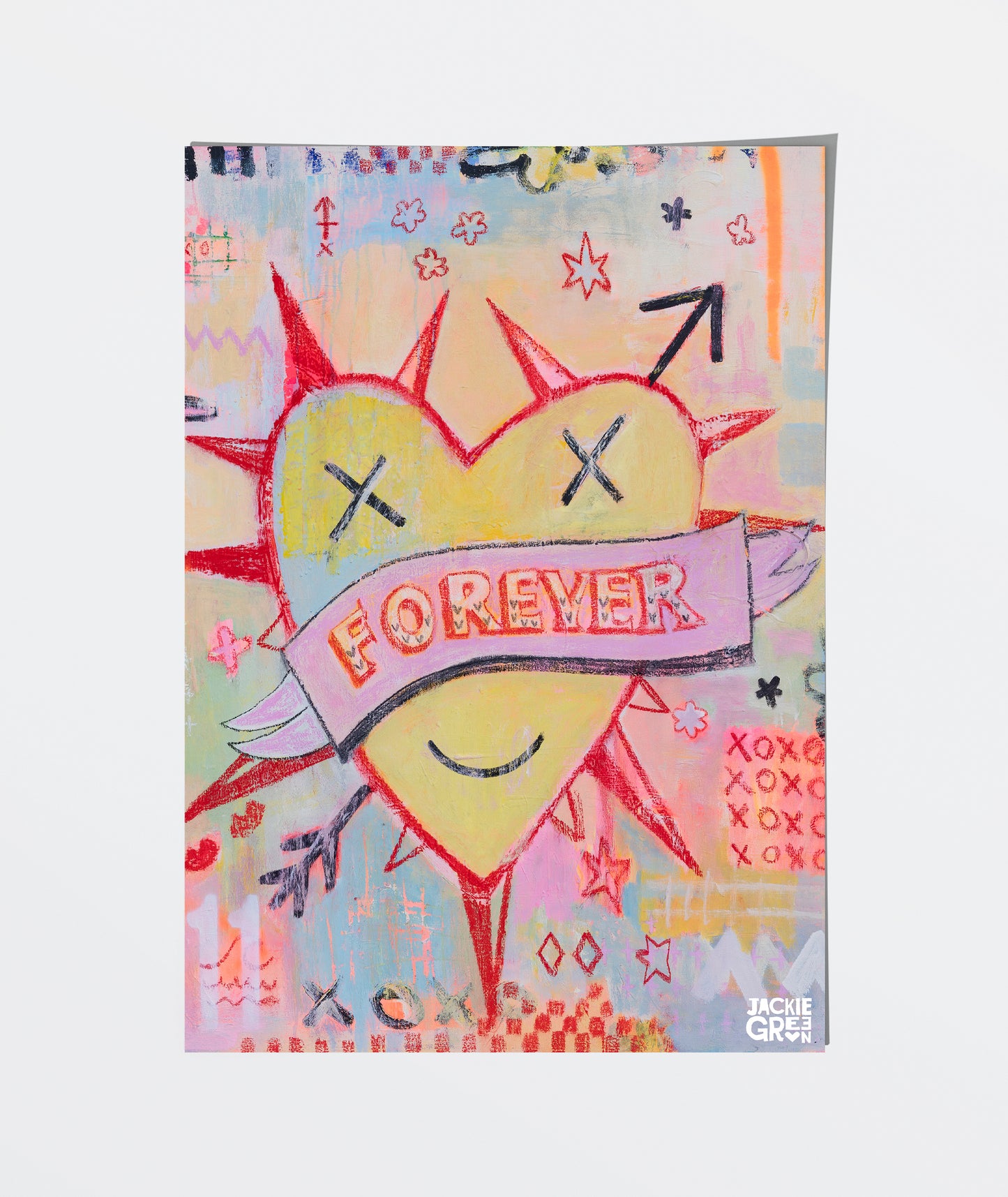 FOREVER  -   poster by Jackie Green