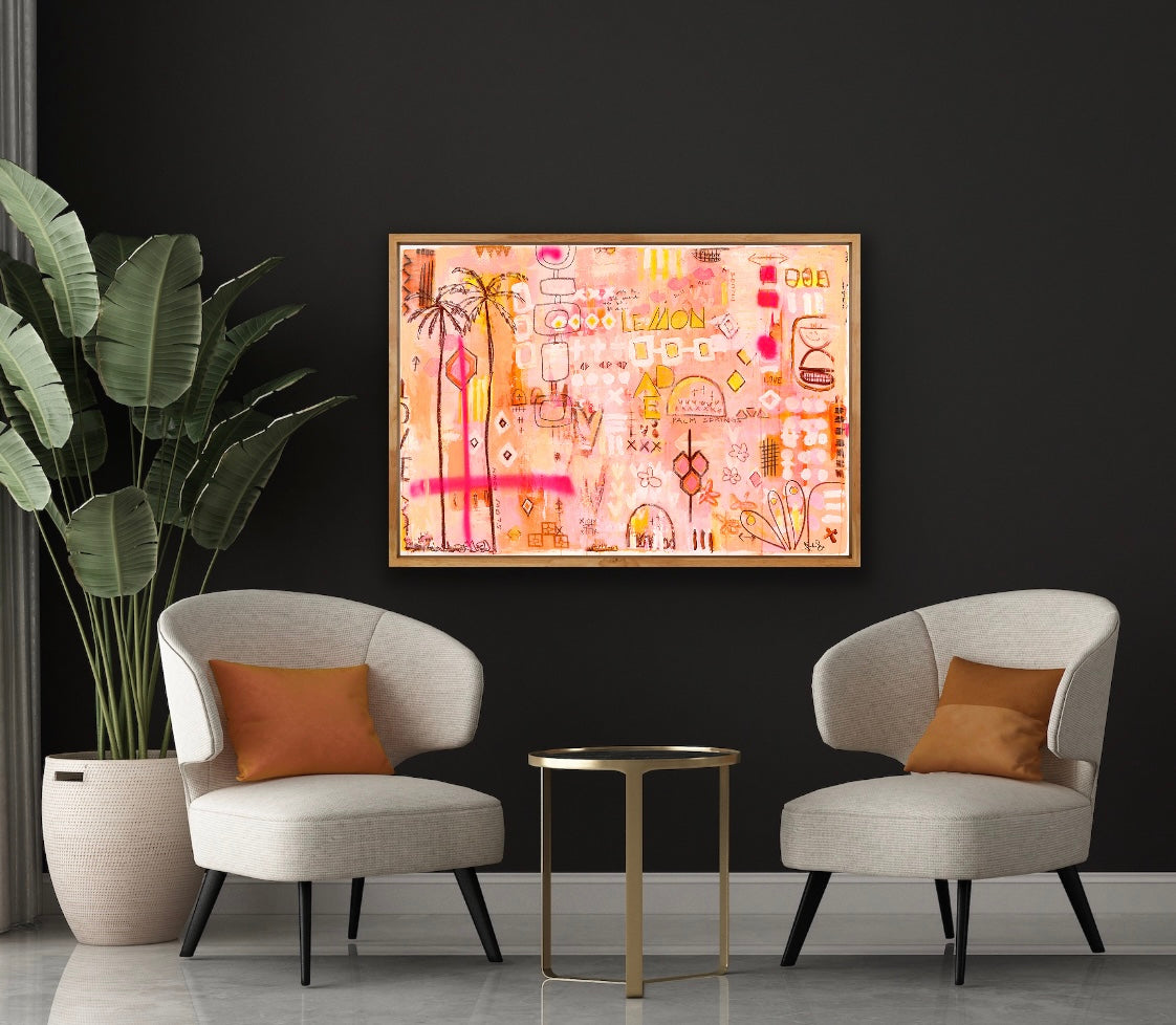 SIPPING LEMONADE  @ the Parker  - print