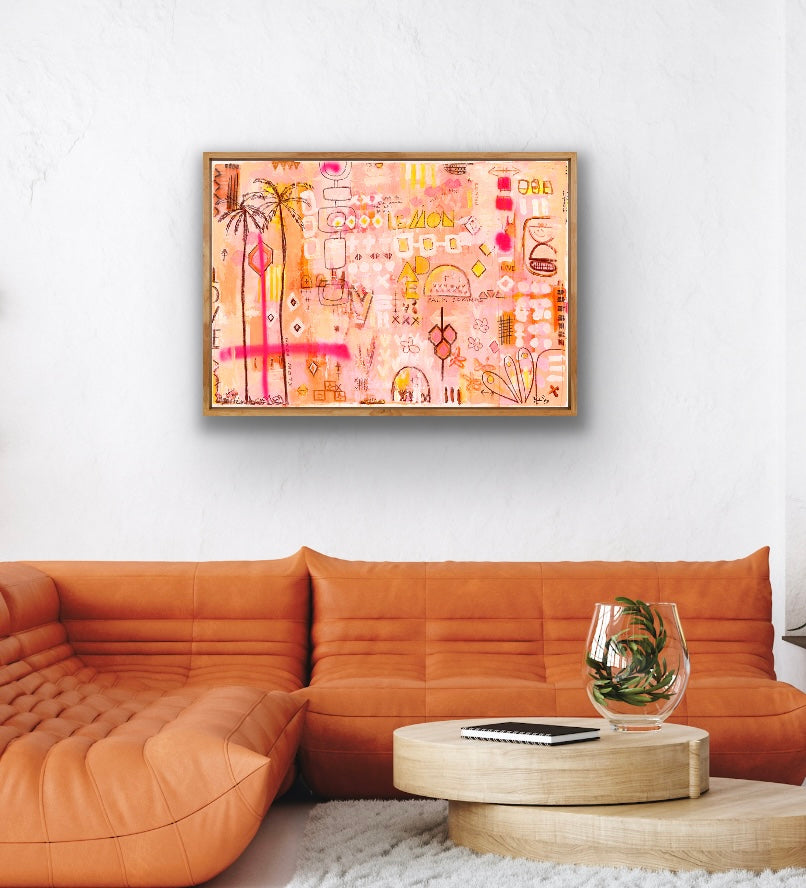 SIPPING LEMONADE  @ the Parker  - print