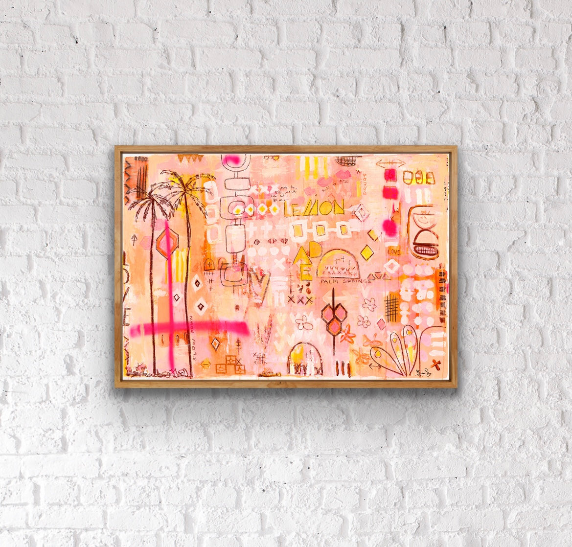SIPPING LEMONADE  @ the Parker  - print