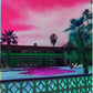 PALM SPRINGS POOLSIDE  MOTEL  fine art print by Jackie Green